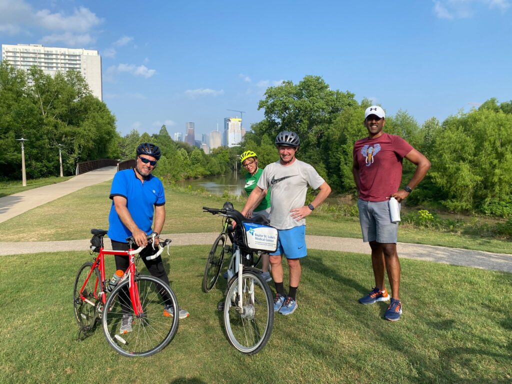 Biking